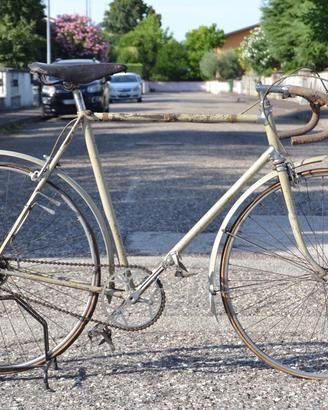 Bici Epoca Ganna Campagnolo Cambio Corsa Due Leve