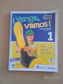 Venga Vamos 1 Spagnolo – libro e quaderno 1ª media