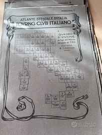 Atlante Stradale d'Italia TCI  1927