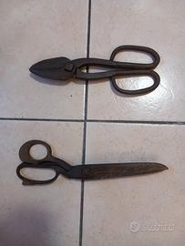 Due cesoie per lamiera 