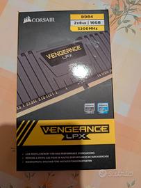 RAM 16GB DDR4 3200, Corsair Vengeance LPX