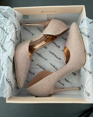 Scarpe champagne
