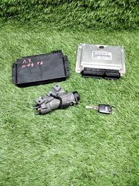 KIT CHIAVI CENTRALINA MOTORE AUDI A2 Serie (8Z0) 0