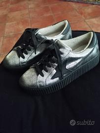 Sneaker argentate
