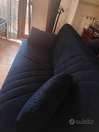 divano letto con il contenitore una piazza e mezza