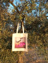 totebag borsa shopper  con stampa