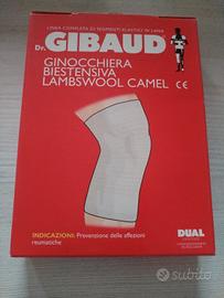 ginocchiera biestensiva lambswool camel Dr. Giba