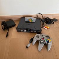 Console Nintendo 64 + gioco Super Mario 64