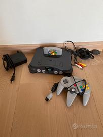 Console Nintendo 64 + gioco Super Mario 64