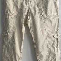 Pantalone panna cargo donna Calvin Klein jeans