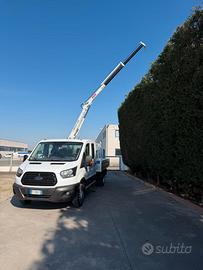 FORD TRANSIT DOPPIA CABINA GRU BONFIGLIOLI DAILY