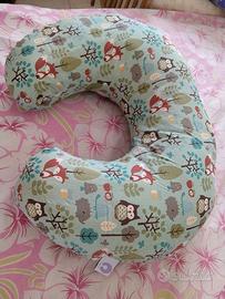 Cuscino allattamento Boppy 4 in 1 con fodera
