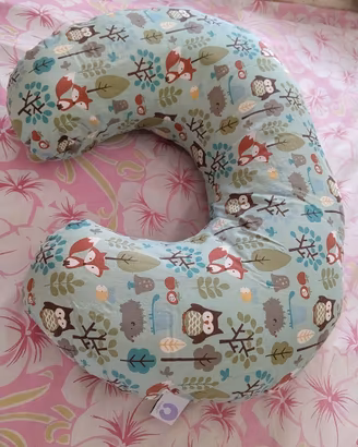 Cuscino allattamento Boppy 4 in 1 con fodera