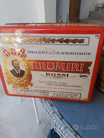 scatole latta biscotti