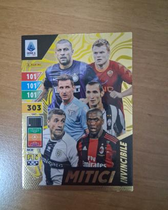 card Panini Adrenalyn Mitici Invincibili 24-25 