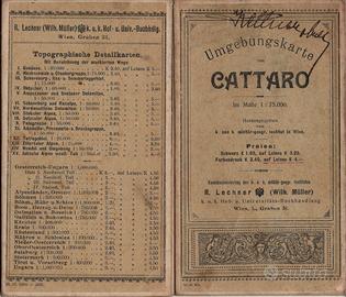 CARTA TEL. BOCCHE DI CATTARO - IMP. AUSTROUNGARICO