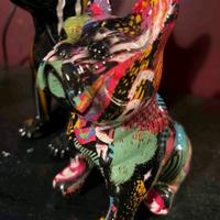 statuetta cane in Resina - pop art 