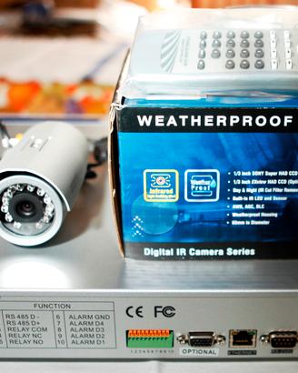 Kit videosorveglianza