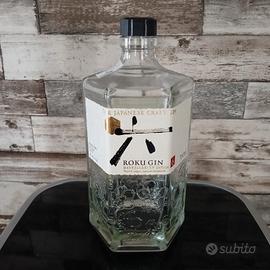 bottiglia vuota Gin Roku per fare lampade