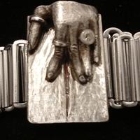 Bracciale Uomo "Concetto Spaziale" pezzo unico "