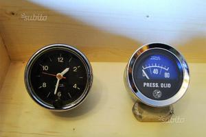 VEGLIA BORLETTI, orologio fiat 124 e manometro AR