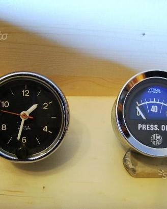 VEGLIA BORLETTI, orologio fiat 124 e manometro AR