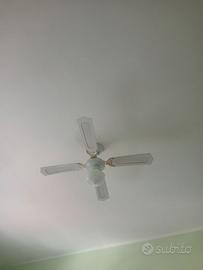 Lampadario con ventilatore