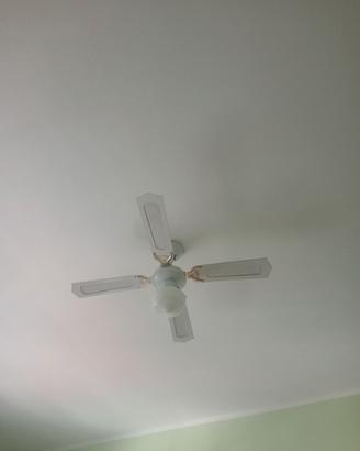 Lampadario con ventilatore