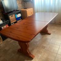 Tavolo da cucina allungabile in legno massello