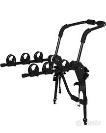 HOMCOM Portabici Posteriore per Auto Pieghevole