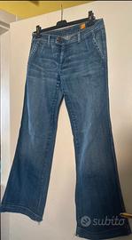 Meltin pot jeans gamba ampia vintage