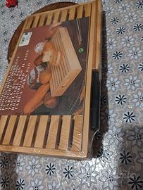 tagliere di legno per pane 