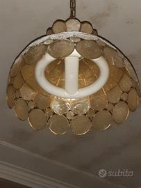 Lampadario in madreperla 