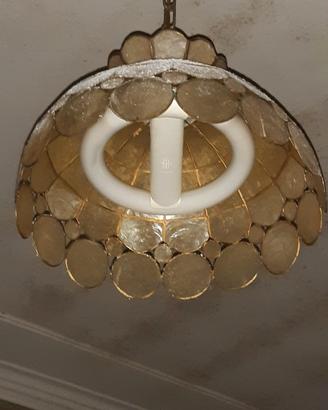 Lampadario in madreperla 