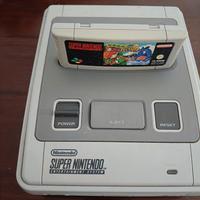 SNES Super Nintendo Console Completa + Gioco