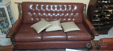 Tris divano letto + due poltrone