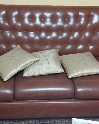 Tris divano letto + due poltrone