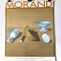 Manifesto Mostra GIORGIO MORANDI 1990Autore: Giorg