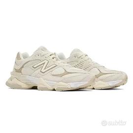 New Balance 9060 Beige Sabbia in Pelle Scamosciata