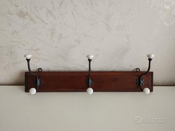 Attaccapanni da parete d'epoca 