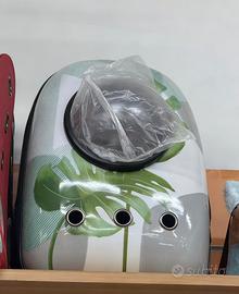 Zaino trasportino per gatto