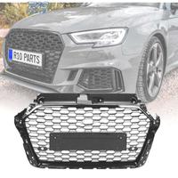 GRIGLIA PER AUDI A3 8V 17-19 LOOK RS3 NERO LUCIDO