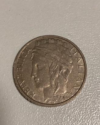 100 lire commemorativa 50esimo della FAO (1995)