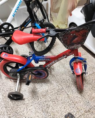 bici spiderman 