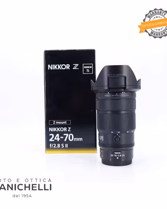 Nikon Nikkor Z 24-70 f/2.8 S II NITAL Usato (G470)