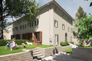 Albinea App di mq 200 in villa di solo tre unità