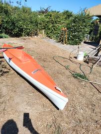 canoa in vetroresina