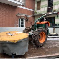 Falciatrice rotante per motocoltivatore