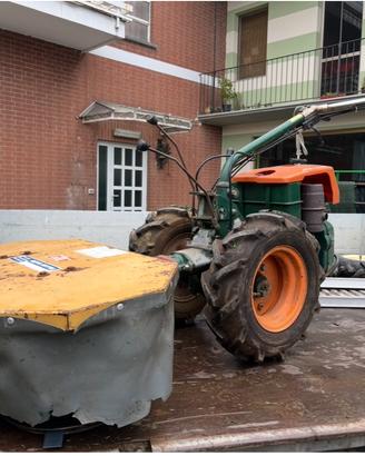 Falciatrice rotante per motocoltivatore