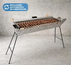 Fornacella Arrosticini 20 Pezzi Rotazione automati